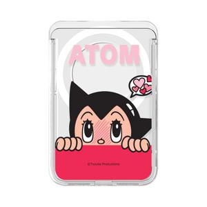 아톰 빼꼼 마그네틱 업다룬 슬라이드 카드포켓 케이스
