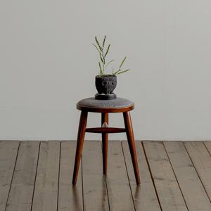 [리퍼] 리브 원목 스툴 01 2colors