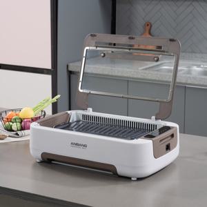 안방그릴 울트라 연기 냄새 기름잡는 전기그릴 (가방,필터10개 포함) AB1101MF