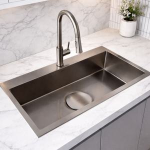 벨리타 엠보 코팅 사각 싱크볼 교체용 싱크대