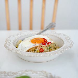 엔틱 바로크 빈티지 플레이팅 접시 수입 그릇 시리즈 파스타볼 (22cm)