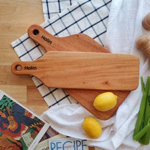 하드우드 마호가니 원목 우드 도마 컷팅보드 스퀘어+롱스퀘어 SET