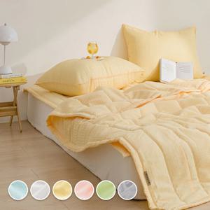 붙지않아 시원한 아이스팝 시어서커 여름 차렵이불세트 SS/Q/K 4컬러