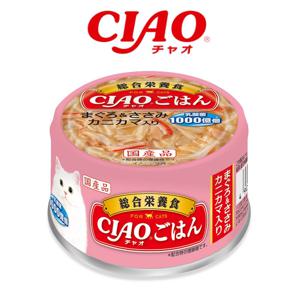 A-254 챠오 주식캔 참치&닭가슴살&게맛살 (종합영양식) 85g