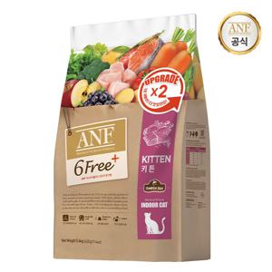 식스프리플러스 인도어 고양이 사료 키튼 5.6kg