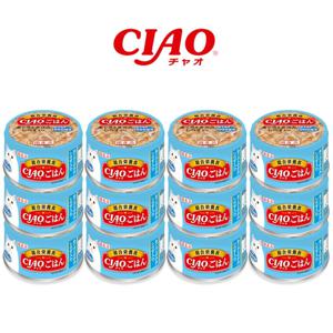 A-253 챠오 주식캔 참치&닭가슴살&치어 85g x 12캔
