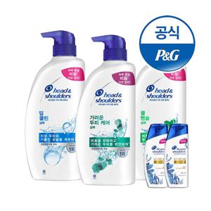 샴푸 850ml 3개+미니샴푸 2개 증정