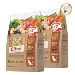 식스프리플러스 고양이 사료 어덜트 11.2kg(5.6kg x2)/전연령사료