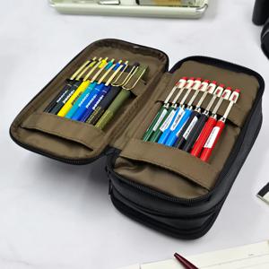 필통 파우치 펜케이스 북타입 3단