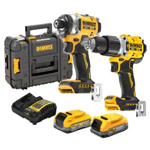 DCK2047E1S1T 20V MAX 충전 파워스텍 콤보세트 임팩트 드라이버 DCF860N