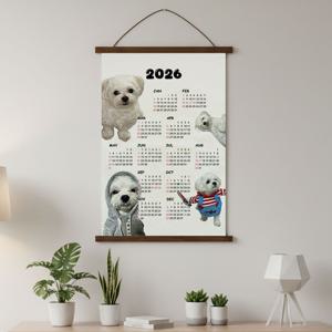 반려동물 달력 강아지 고양이 사진 포토 캘린더 벽걸이 주문제작