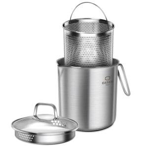 까사니 쿠치나 멀티팟 3.3L 스텐레스 인덕션 IH 멀티냄비 타공스텐망 포함 2904