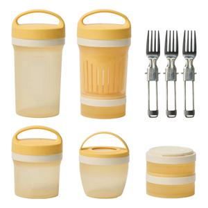 프레시타워 과일샐러드 도시락통 대중소미니 5종 풀세트