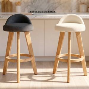 아일랜드 식탁의자 홈바의자 루미엘 바텐 높은 스툴 스탠딩 바체어 2colors B161