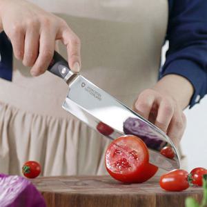 칼명인 1호의 미러나이프 2종세트(식도+과도)