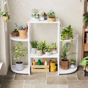 인테리어 화분 선반 화분받침대 철제 식물 정리대 다육이 진열대 플랜테리어 거실 베란다 스툴