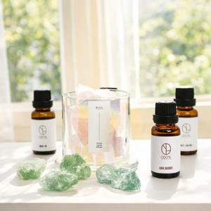 테라피 크리스탈 스톤 디퓨저 세트 방향제 인테리어 오브제 선물