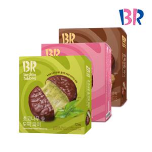 쫀떡궁합 파이 22g 1개+아몬드봉봉 파이 28g 1개+초코나무숲 모찌 파이 22g 1개