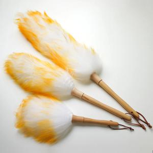 천연 양모 먼지털이 먼지떨이개 총채