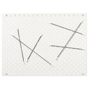 스코디스 페그보드세트 고무밴드 화이트 76x56cm
