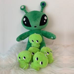 우주멍충키링 외계인인형 가방장식 열쇠고리 에어팟