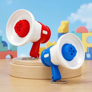 미니 확성기 키링 메가폰 녹음기 음성 마이크 키홀더 가방 꾸미기 백꾸