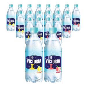 빅토리아 500ml 레몬 + 복숭아 혼합 20개