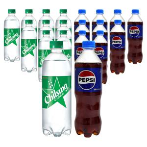 롯데칠성 500ml(업소용) 칠성사이다+펩시 혼합 20입