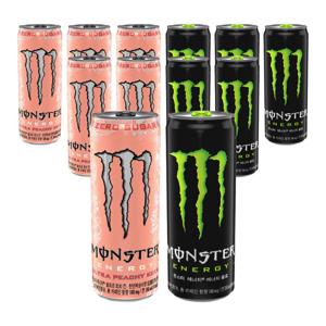 몬스터에너지 저칼로리 355ml 피치 킨 + 그린 혼합 12입