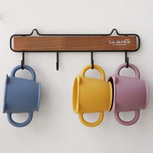 양손잡이 곰돌이 실리콘 유아 물컵 유치원 물컵 실리콘 유아식기