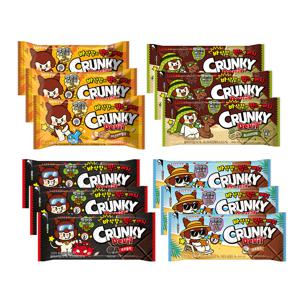 크런키 데빌 4종(피스타치오맛,코코블랙,코코몬드,피넛프레첼볼) x3개