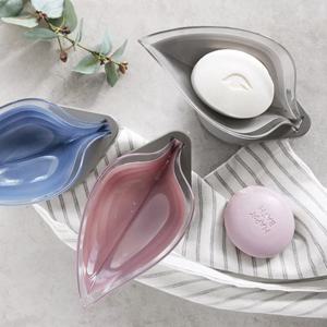 물빠짐 나뭇잎 비누받침