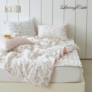 국산 먼지없는 마이크로 모달 플로렌 차렵이불 세트 SS/Q 2컬러