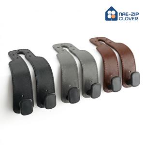 자동차 후크 2개 차량용 가방걸이 헤드레스트 옷걸이