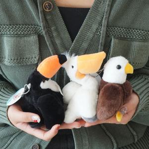 독수리 펠리컨 투칸 새 인형 키링 3종 매 버드 펠리칸 큰부리새 팰리컨 왕부리새 동물