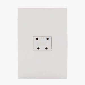 전화통신 1개용 4P 전화기 인터넷 통신단자 아펠라 화이트