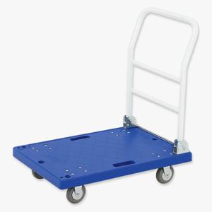 데크 트럭(고탄력) 청색 운반 카트 접이식대차 이동식핸드카 구루마 손수레 무소음