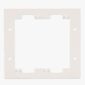 2개용 보조대 콘센트 커버 아펠라 화이트