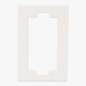 1개용 보조대 콘센트 커버 아펠라 화이트