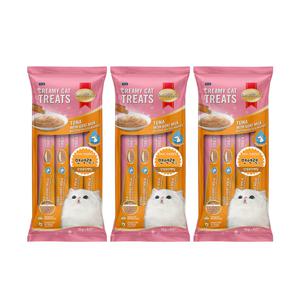 클래식펫 크리미 짜먹는 간식 산양유참치 60g 3개 /고양이 츄르
