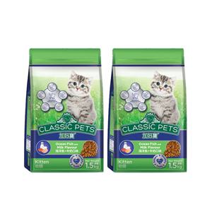 클래식펫 고양이사료 키튼밀크 1.5kg 2개