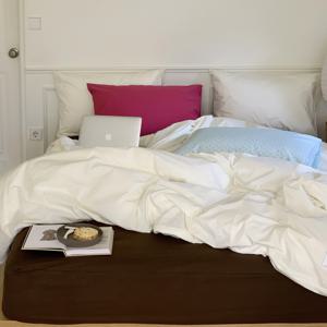 시드니 60수 고밀도 호텔침구 - 피칸크림 (S/Q/K)