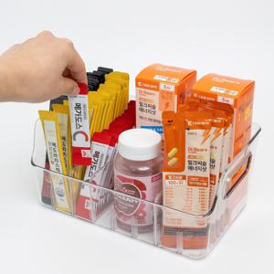 투명 냉장고 칸막이 양념 트레이 정리함 수납 보관함