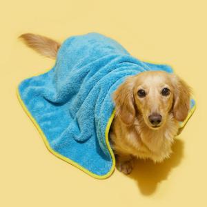 아보카도 그린 펫타월 M 100x50cm