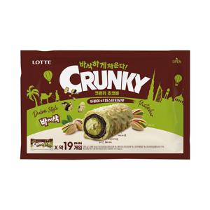 두쫀쿠 크런키 초코바 두바이ST 피스타치오맛 285g x1개