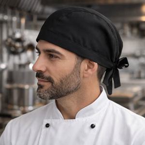 패션 셰프 조리모자 주방 위생 두건(2color) DD-13397