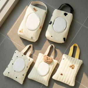 보들보들 누빔 물티슈 케이스 지퍼형 물티슈커버 휴지케이스 물티슈 케이스 5종