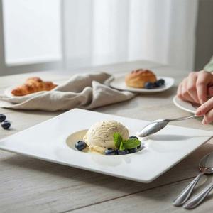 라크 포셀린 호텔 접시 파티 디너웨어 라운드 직사각 플레이트 1P