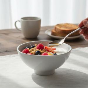 라크 포셀린 호텔 접시 화이트 볼 스프볼 대접 14cm 1P