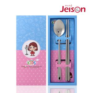 어린이 진공젓가락 세트 P형 유아 젓가락 어린이 수저
